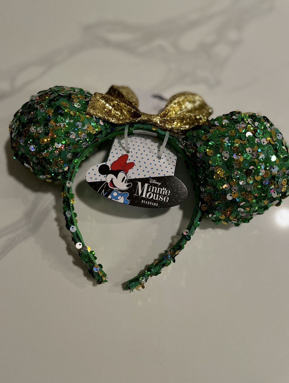 Mickey/Minnie Mouse Bling Ears Spring