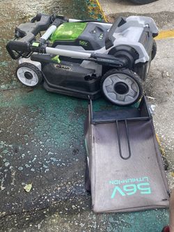 EGO Lawnmower And Weed eater