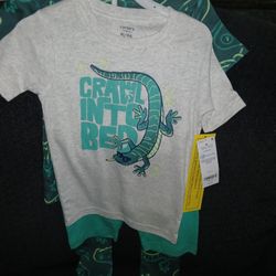 Brand new 4 piece Carters pajamas set. 