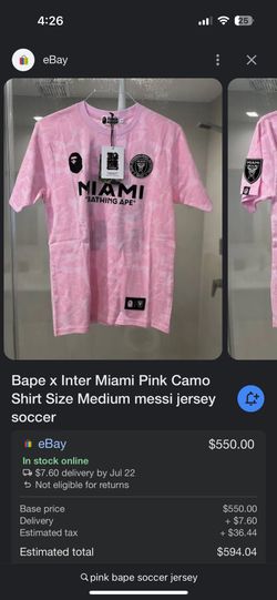 A Bathing ape Miami Inter Soccer