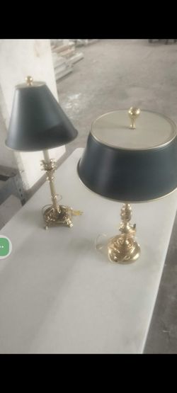 Table Set Lamps of two.