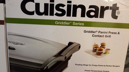 Griddler Master Panini maker