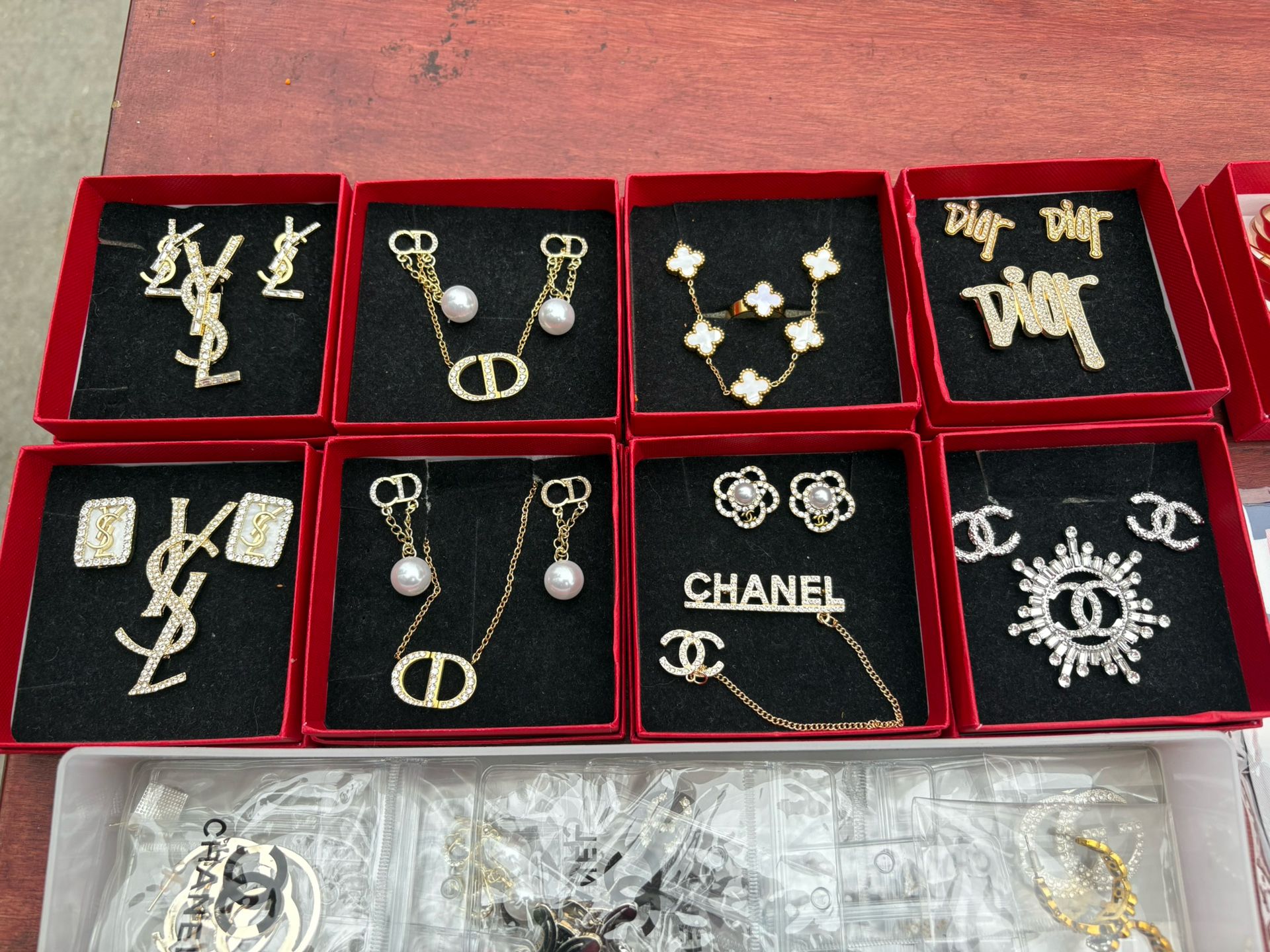 Brooch Earrings