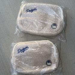 Hello Kitty 50th Anniversary LA Dodgers 4/16/24 Game Sherpa Cross Body Bag