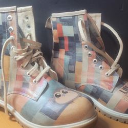 Dogo LIFE IS SHORT Long Boots Size 39 / US 8.5