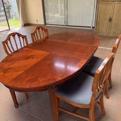 Bombay Co. Mahogany Dining Table