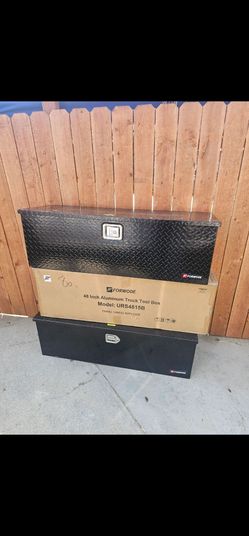 BRAND NEW TOOL BOX 48X15X15" DIAMOND ALUMINUM INCLUDING SET KEYS,FOR ANY QUESTION TEXT ME PLEASE SE HABLA ESPAÑOL