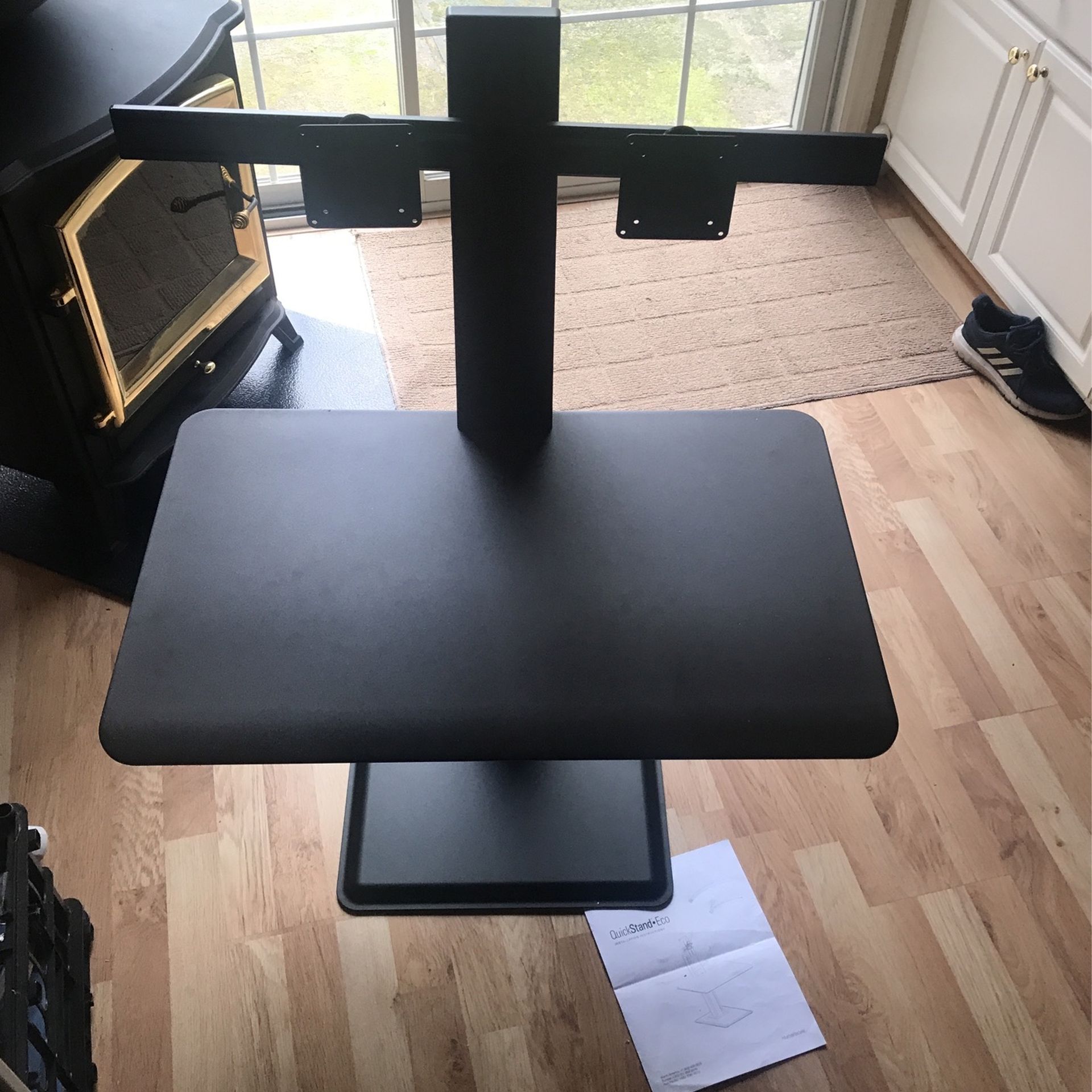 Dual Monitor Stand For Sit Or Standing