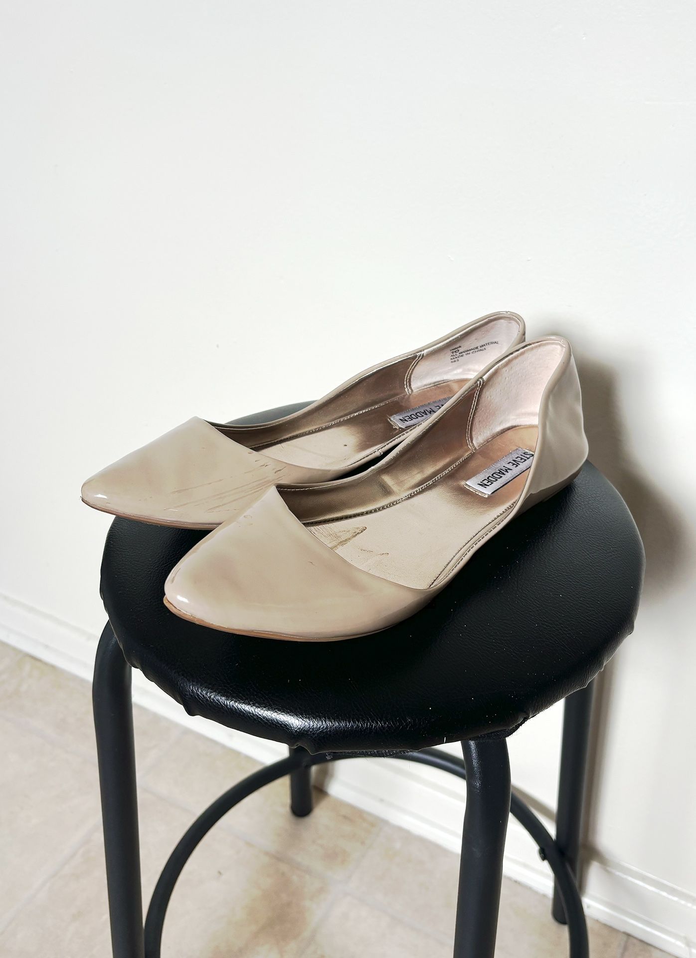 Steve Madden Rubber Ballet Flats (Sz 9)