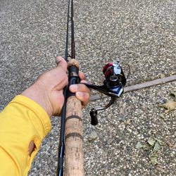 New Shimano Sienna 500 Reel And Used Ugly Stick Elite 2pc 5’6” Light Rod