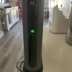 Modem and router