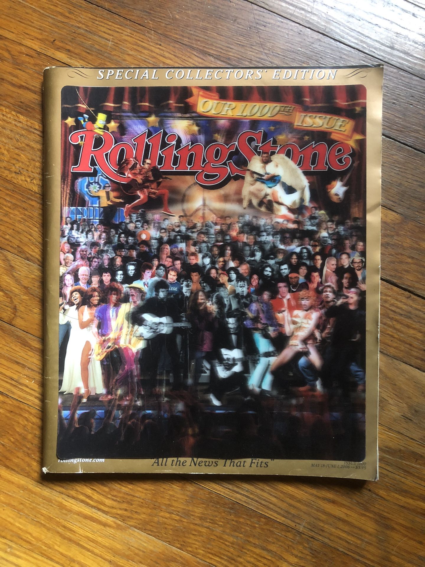 Rolling Stone Magazine 1000th Issue Collectors Edition