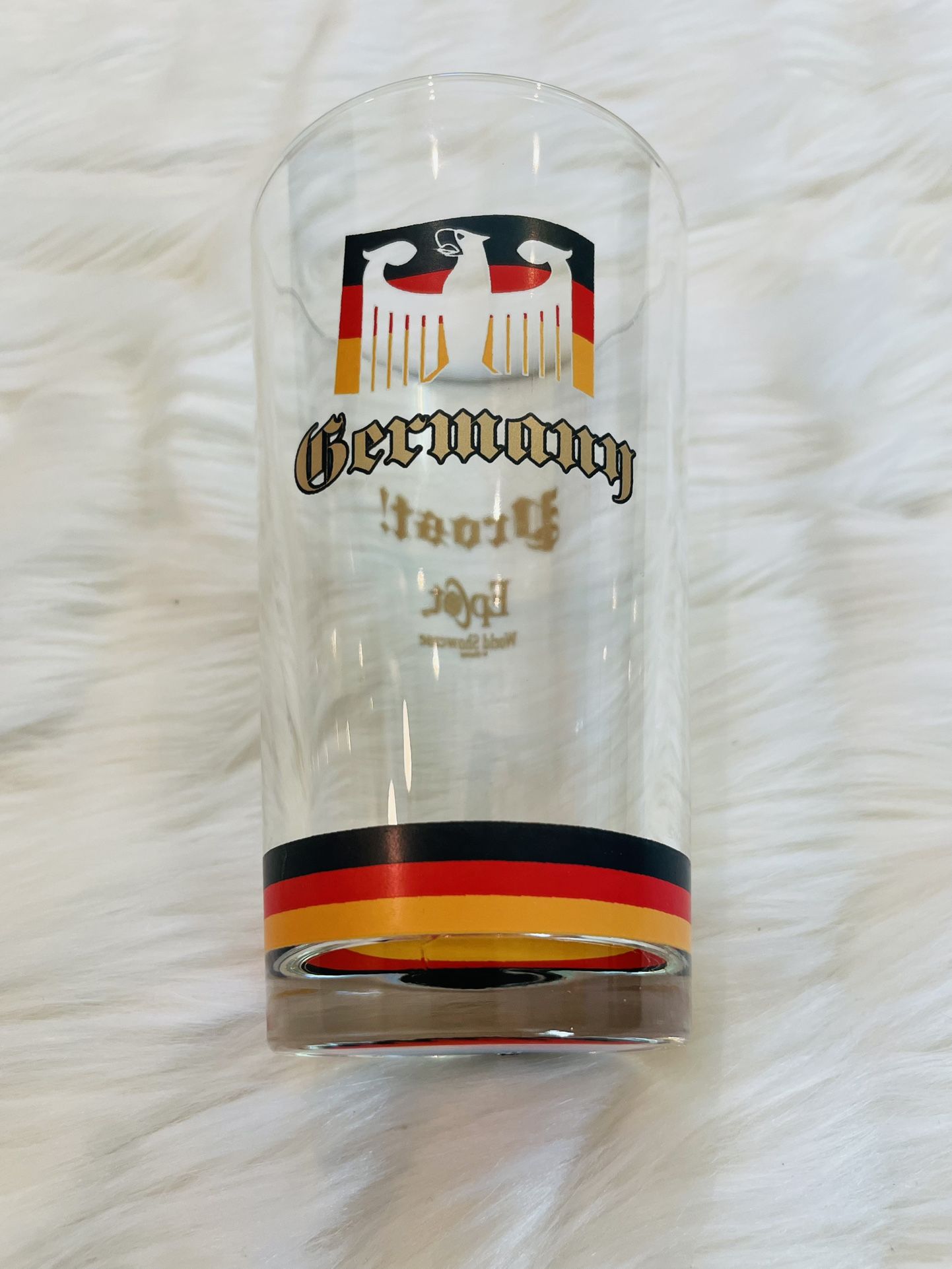 Disney Parks Epcot World Showcase Germany Beer Pint Glass Stein Cup Mug Prost!