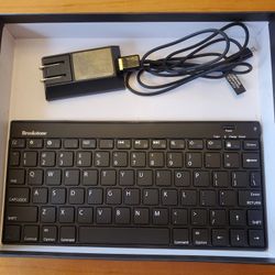  Brookstone Bluetooth Keyboard For All iPhone/Android Phones & iPad