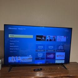 Hisense Roku Tv.