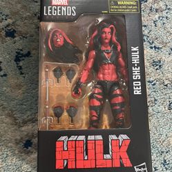 Marvel Legends Series Red She Hulk Figure