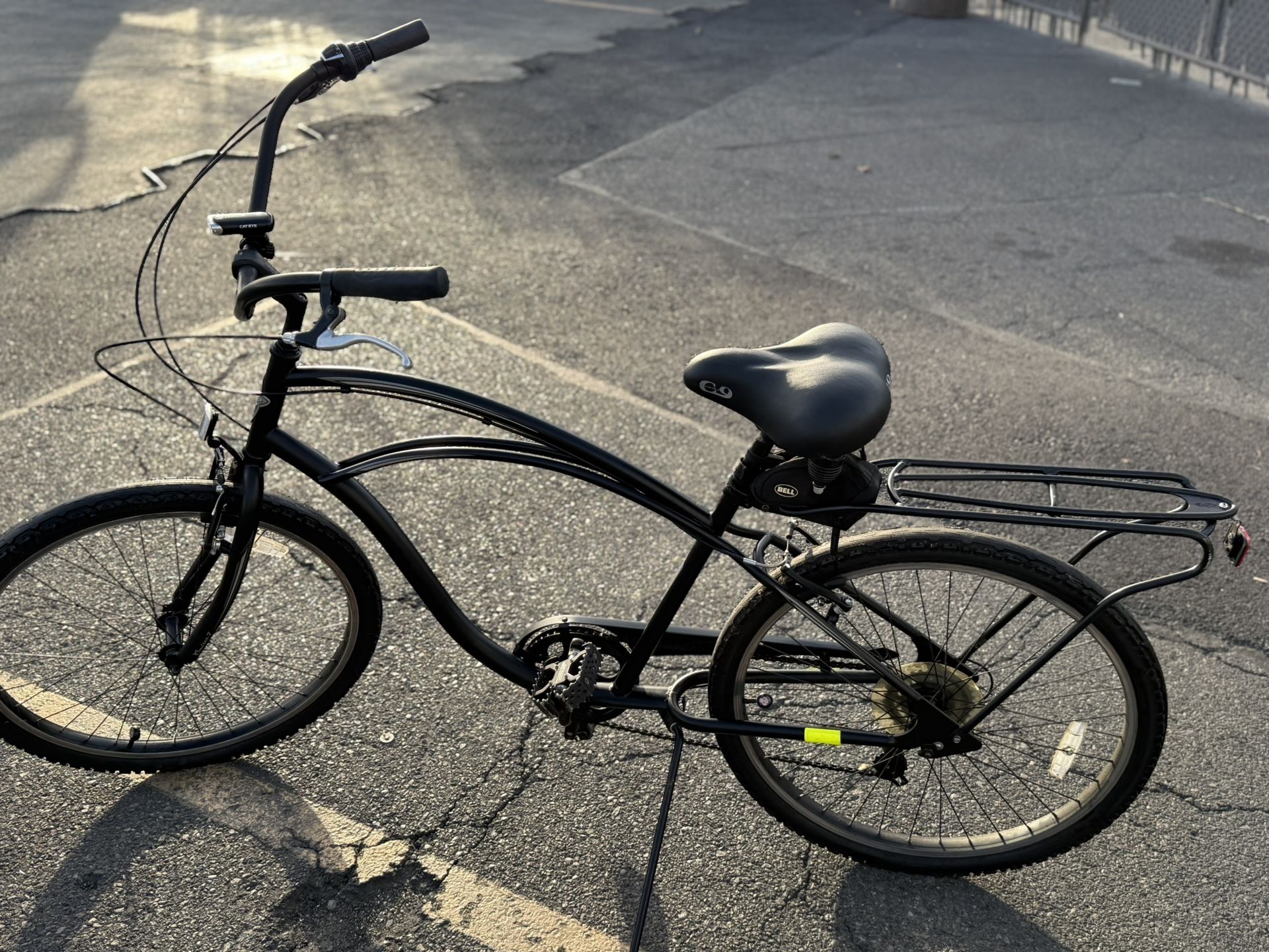 Retro Electra with Shimano 7 speed shifter
