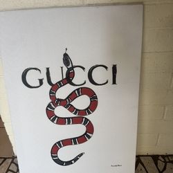Gucci Canvas Painting