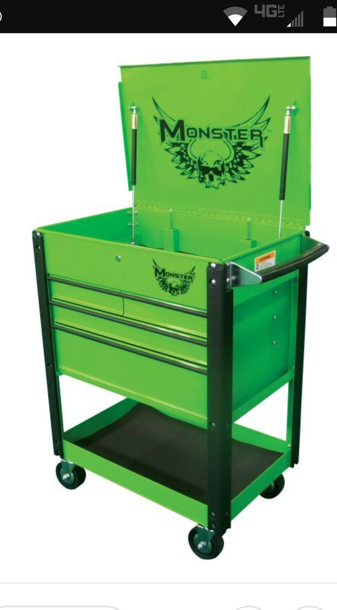 Monster tool cart