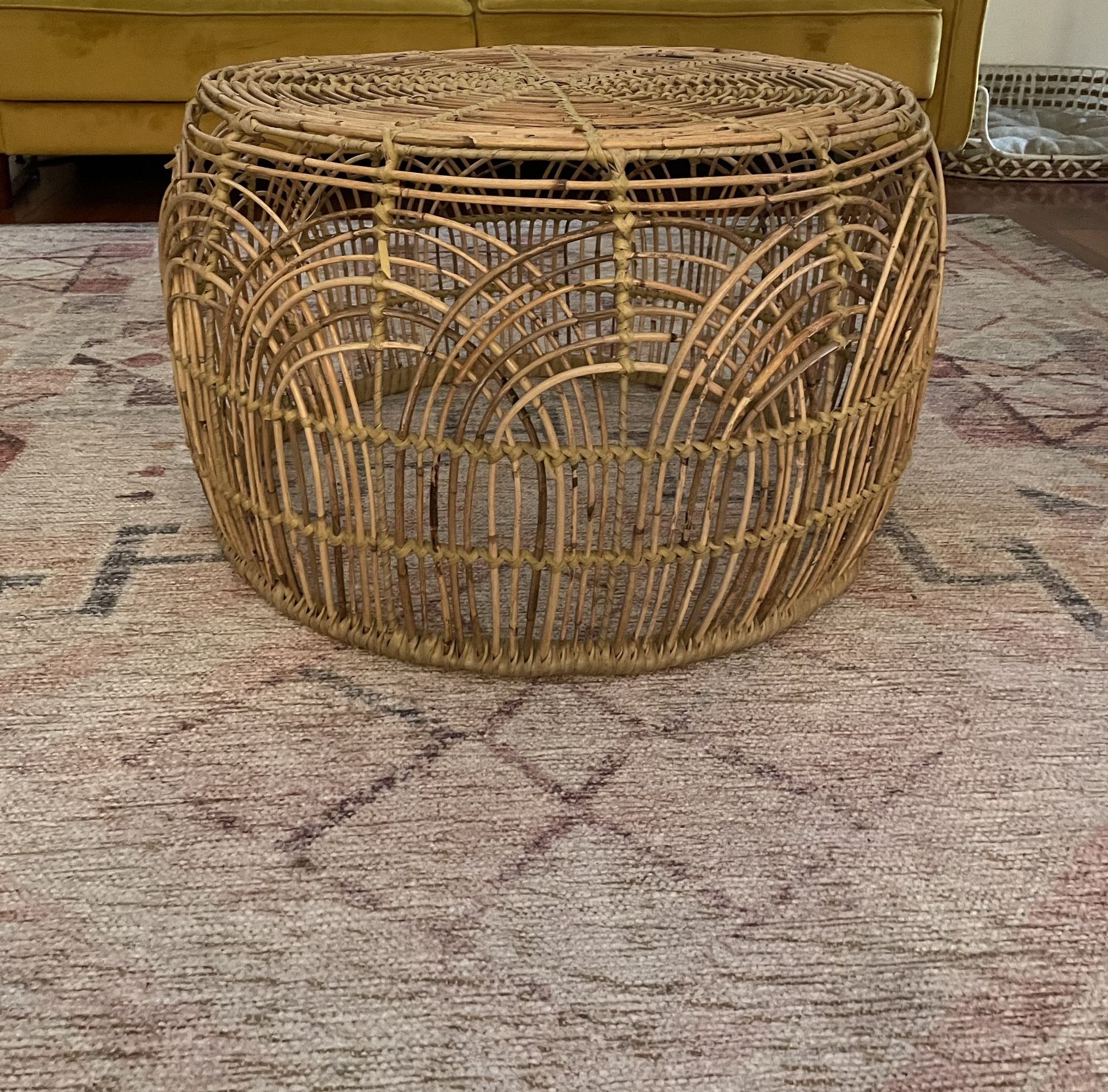 Rattan Coffee Table 