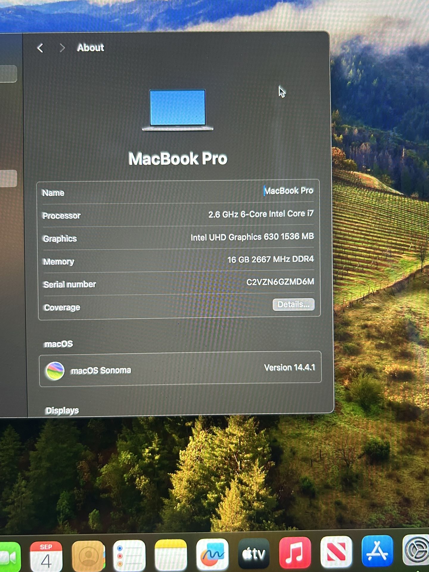 MacBook Pro 2019