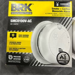 BRK Smoke + Carbon Monoxide Alarm