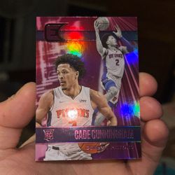 2021-22 Chronicles Cade Cunningham Pink Essentials Rookie RC #335 Pistons