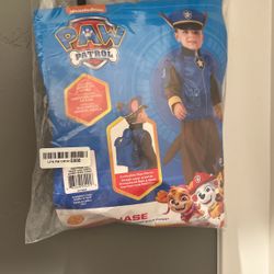 Christmas Paw Patrol Costume Outfit Gift Kids Pretend Play Chase Nickelodeon Small 4-6