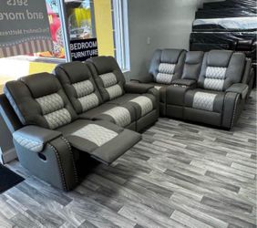 New sofa and loveseat in box buy now pay later $39 down no credit needed