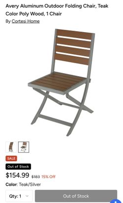 Set of 2 Folding Chairs
