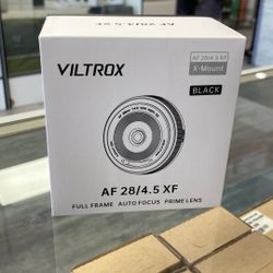 Viltrox AF 28mm F4.5 FF AF Lens For Fuji