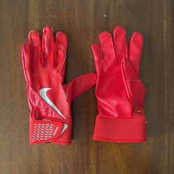 Brand New Red Nike Alpha Batting Gloves