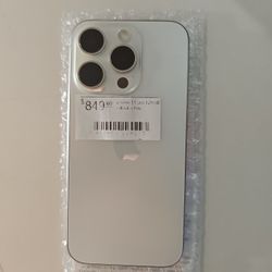 Iphone 15 Pro , 128gb, Silver Unlocked To Any Network 