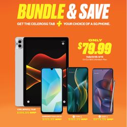 BUNDLE AND SAVE 🤑Celero 5G Tab