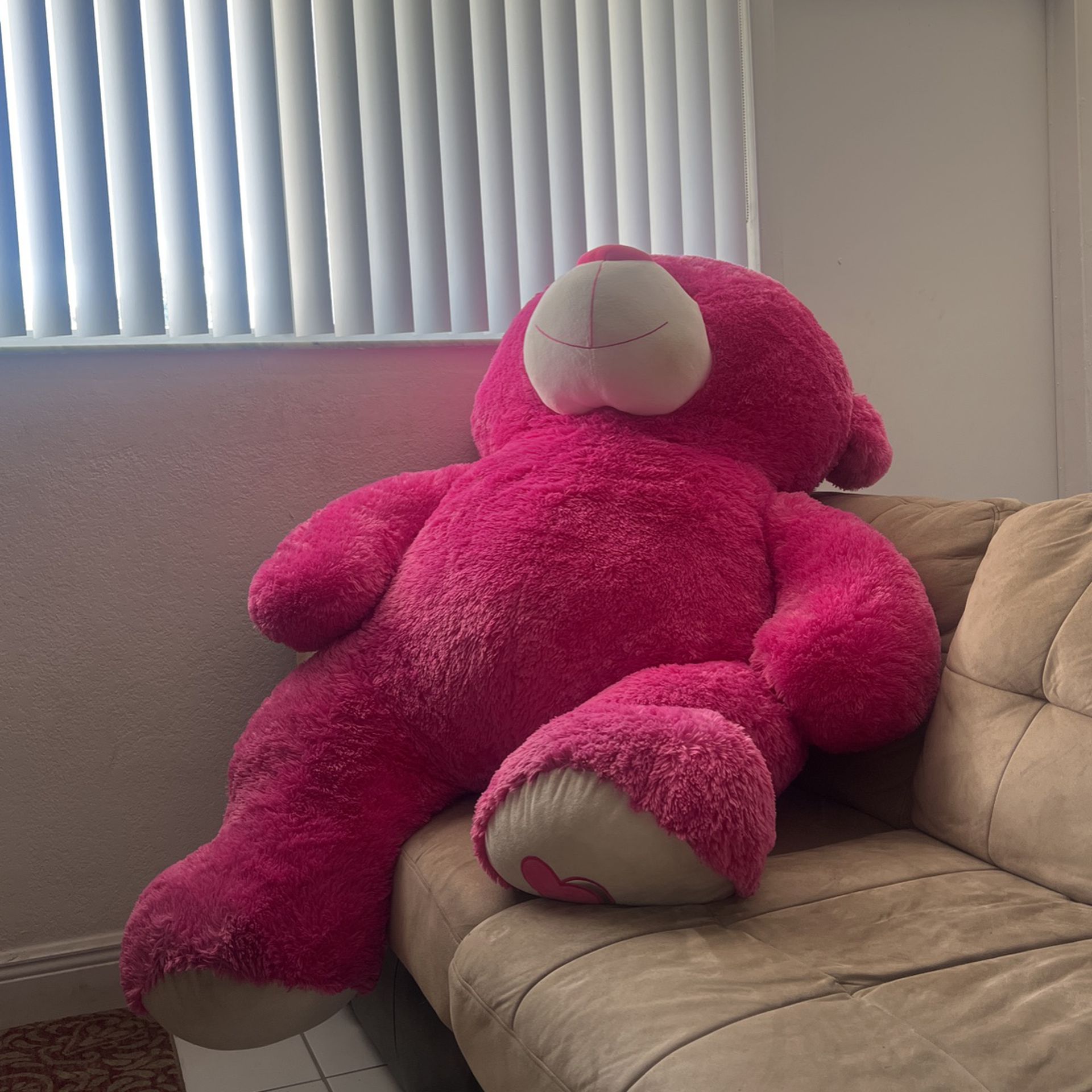 BIG Size Pink Teddy Bear 