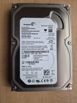 Seagate 250gb hard drive
