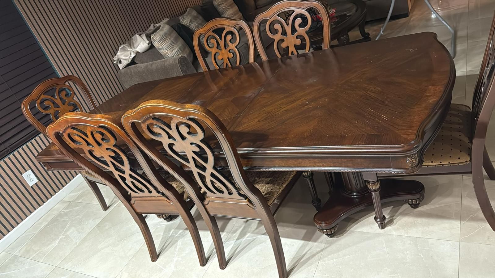 6 Person Dining Table Set – $300 (Glendale, AZ)