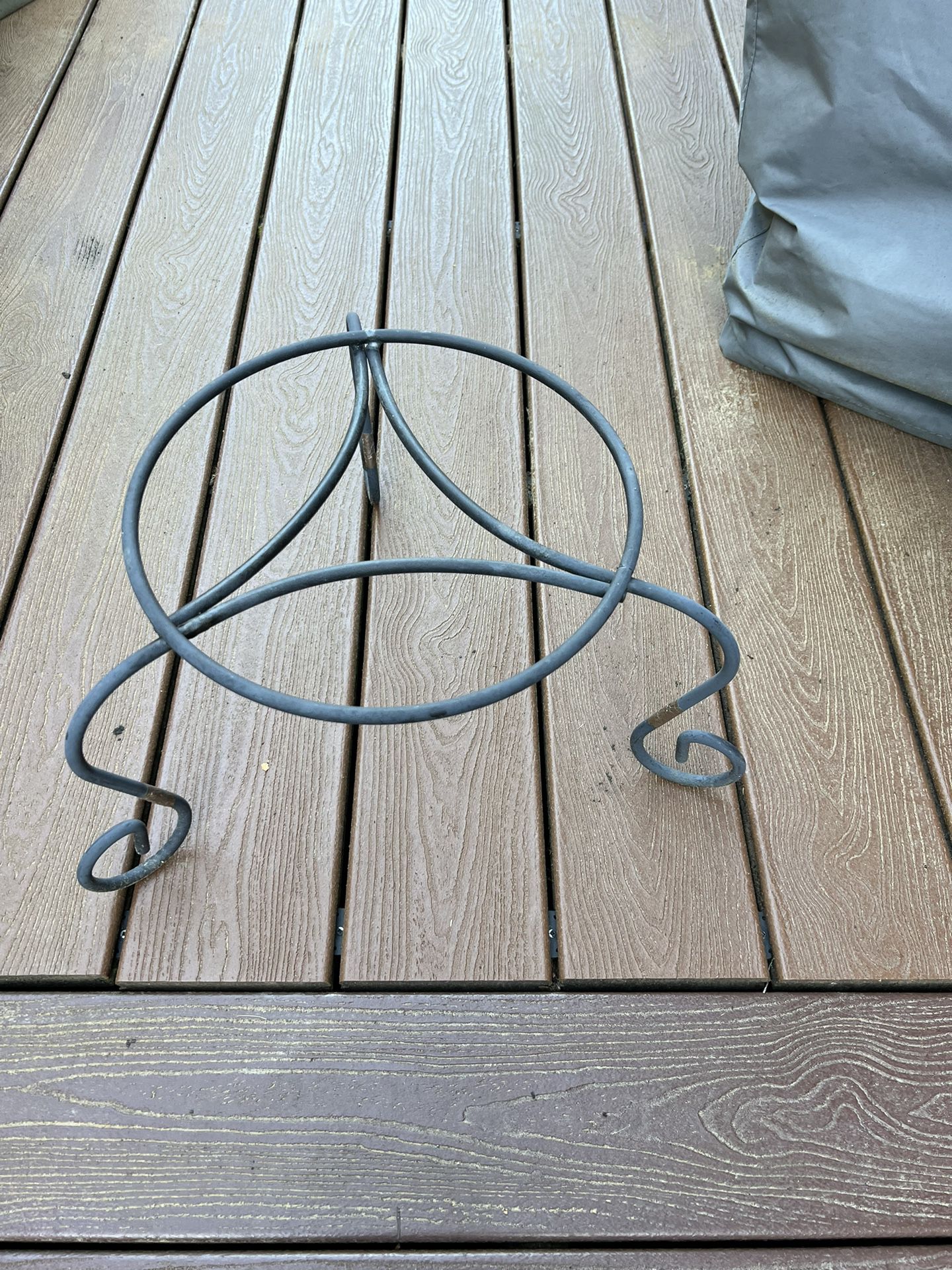 Wrought Iron Plant Stand (x2) 
