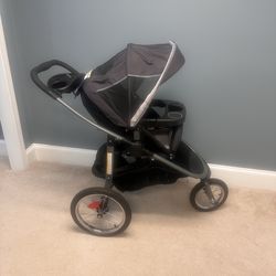 Single workout stroller