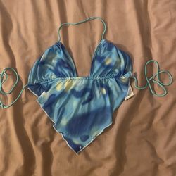 SHEIN| Halter Bikini Top| Medium 