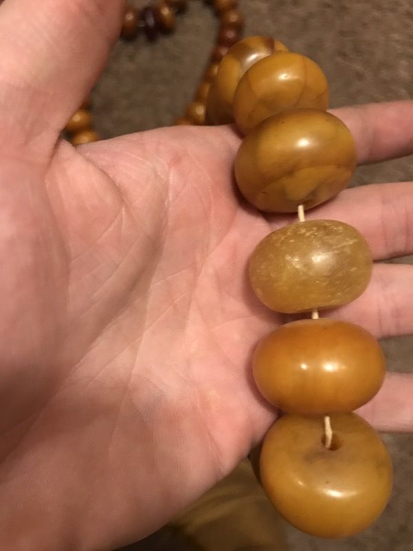 African copal amber necklaces