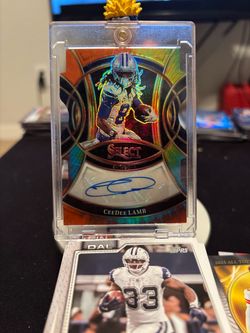 Ceedee lamb tie-die autograph #07/25