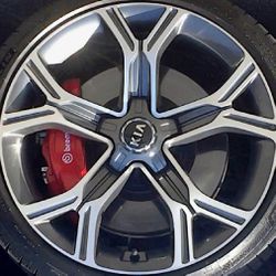 Forte Wheels Kia Optima Rims Cadenza Spectra Rio Sedona Sorento Rims Sportage K5 GT Stinger 