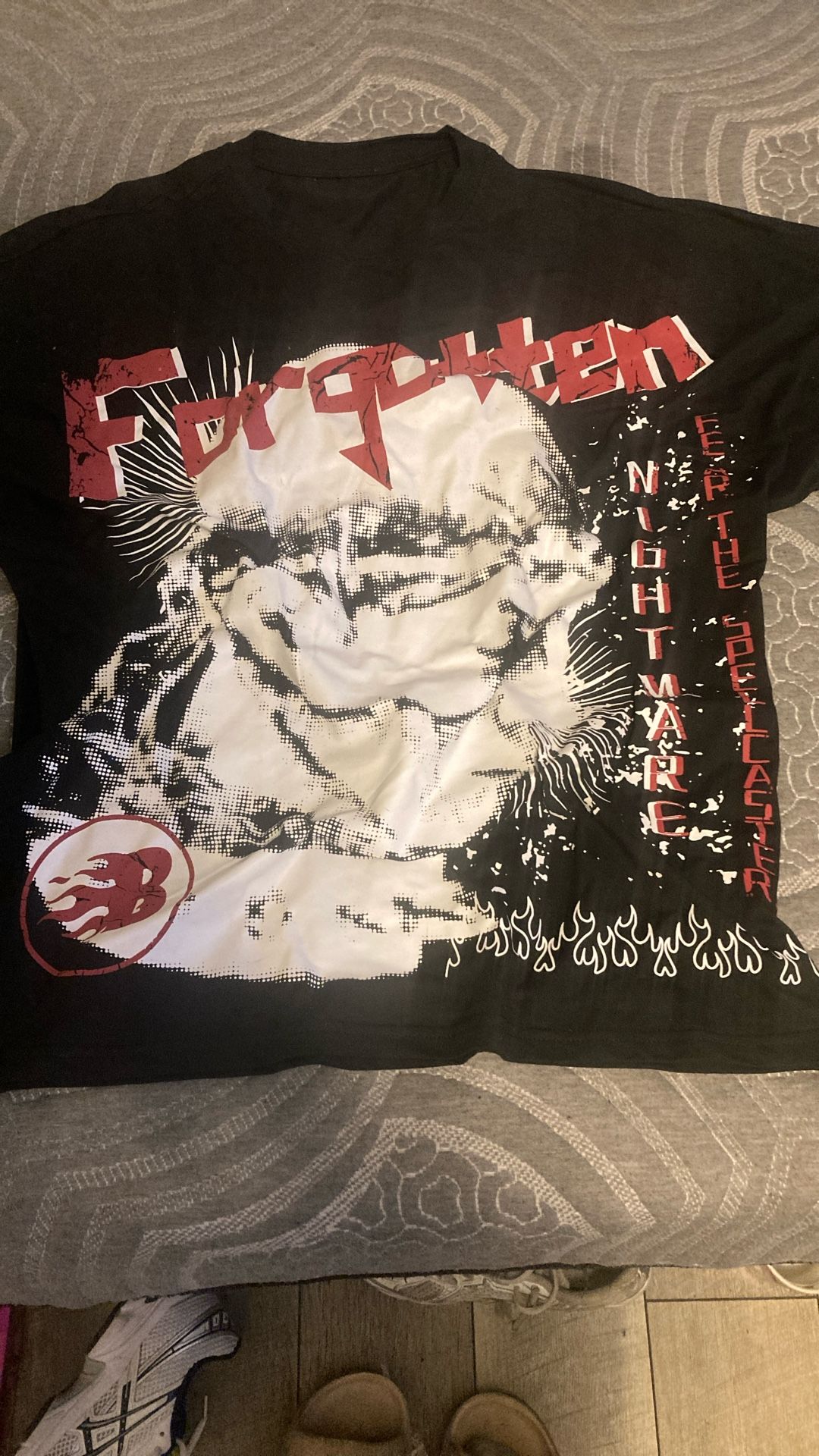 forgotten shirt black size men medium 