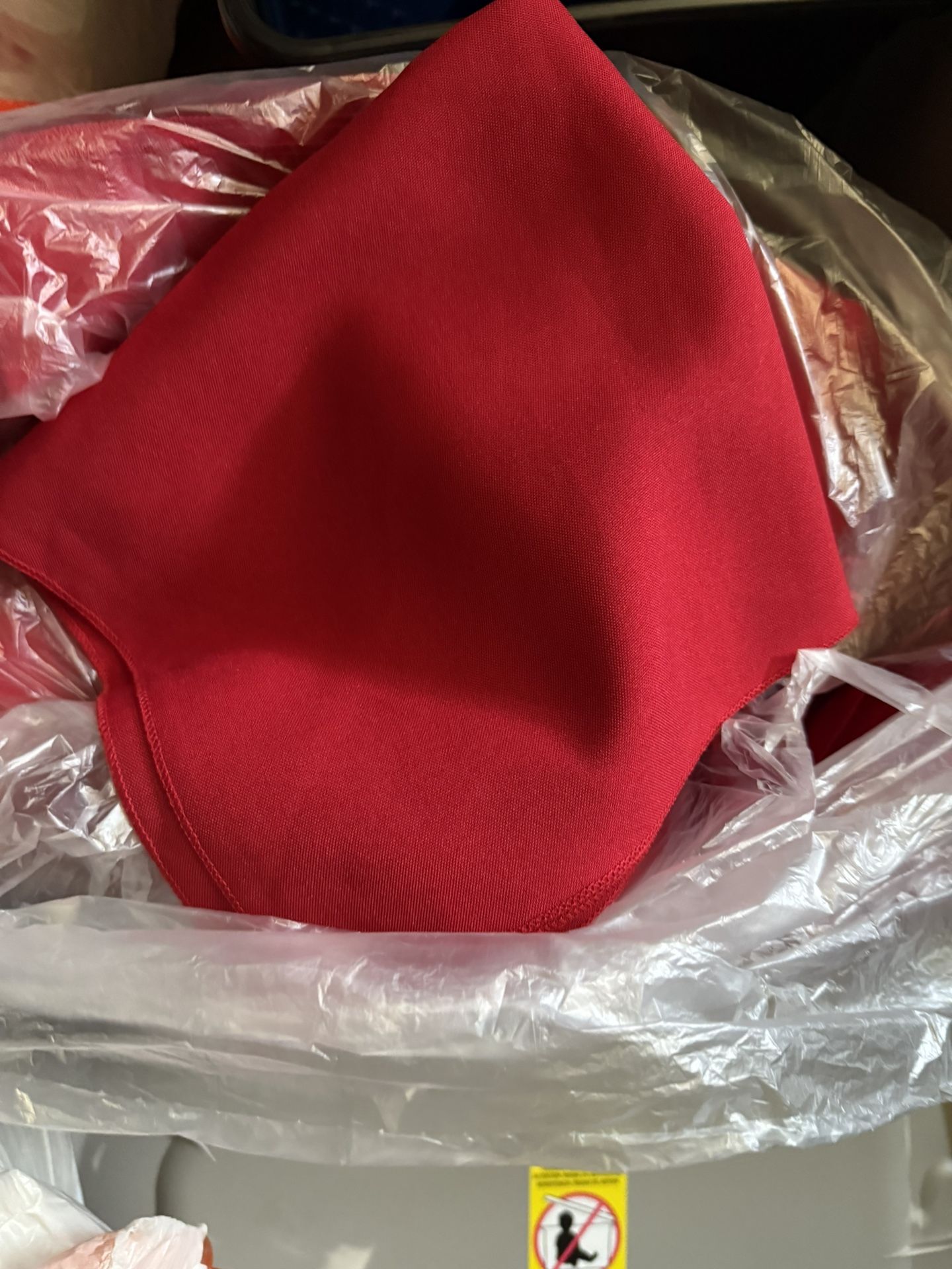 Red Cloth Napkins