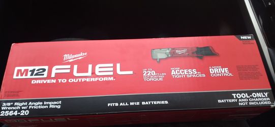 Milwawkee m12 3/8" right angle impact wrench