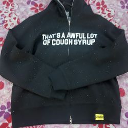 New Vvs AwfullottaCough Syrup Hoodie 
