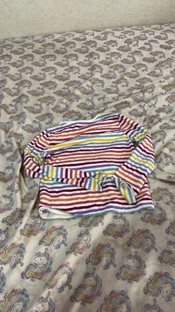 Rainbow strap t-shirt long sleeved