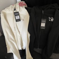 Sweaters size small romper large