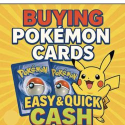 BUYING POKEMON CARDS SINGLES CASH CASH SINGLES VINTAGE  BUYING %65-85 CASH 